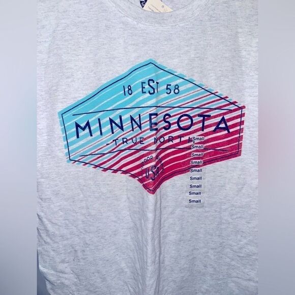 Minnesota True North Short Sleeve T-Shirt – NWT, Size Small - Picture 5 of 5
